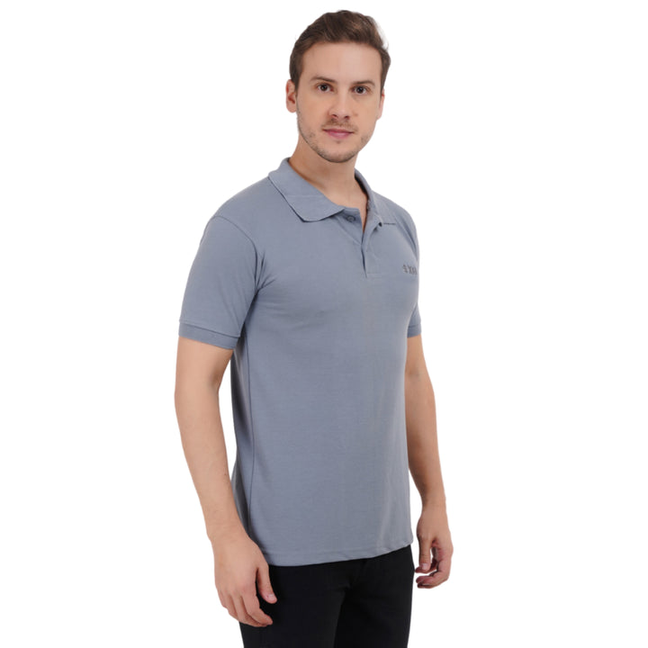 XO Celebrating Love Mens Fashion Polo Neck T-Shirt