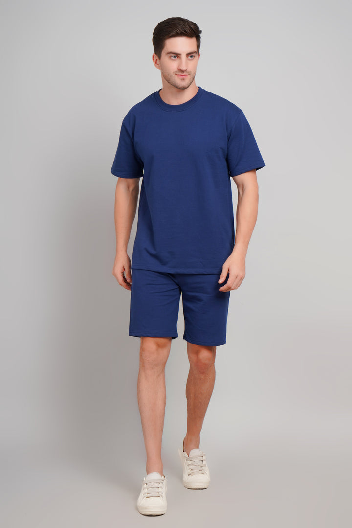 XO Celebrating Love - Men's Co-ord Sets -Blue