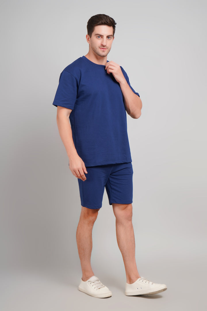 XO Celebrating Love - Men's Co-ord Sets -Blue