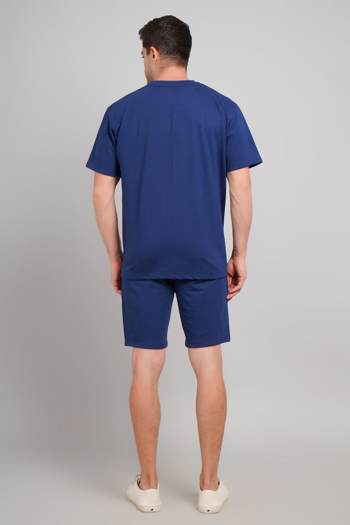 XO Celebrating Love - Men's Co-ord Sets -Blue