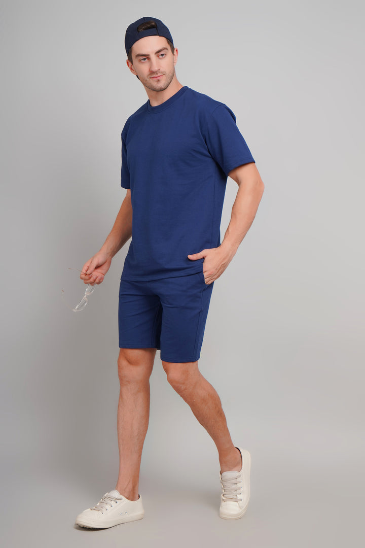 XO Celebrating Love - Men's Co-ord Sets -Blue