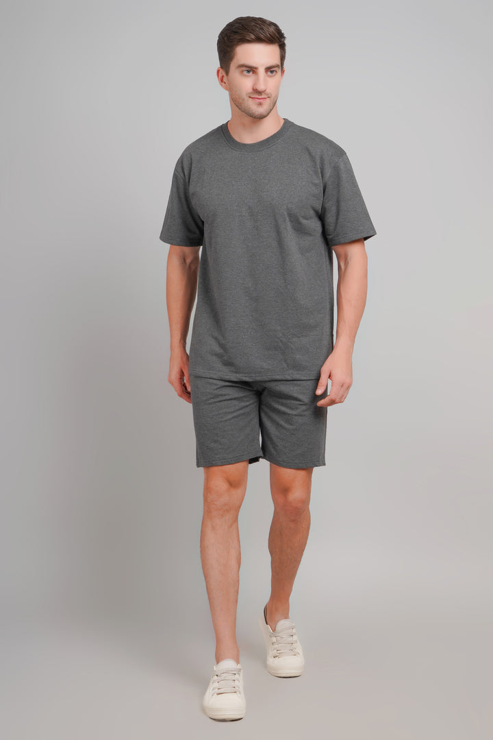 XO Celebrating Love - Men's Co-ord Sets -Grey
