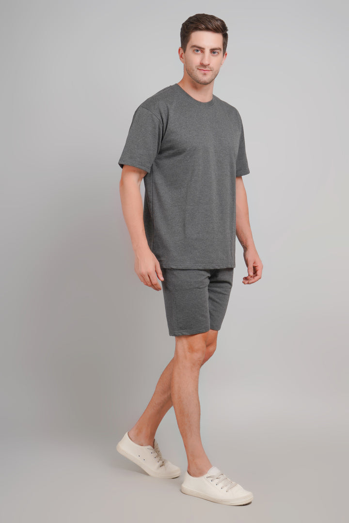 XO Celebrating Love - Men's Co-ord Sets -Grey