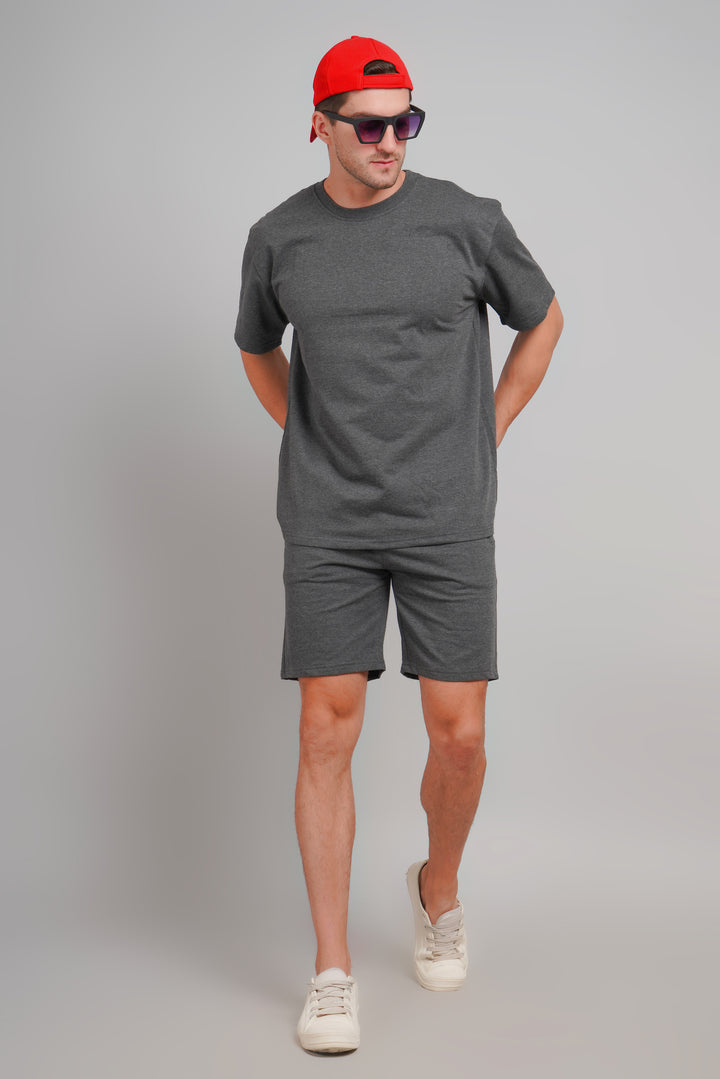 XO Celebrating Love - Men's Co-ord Sets -Grey