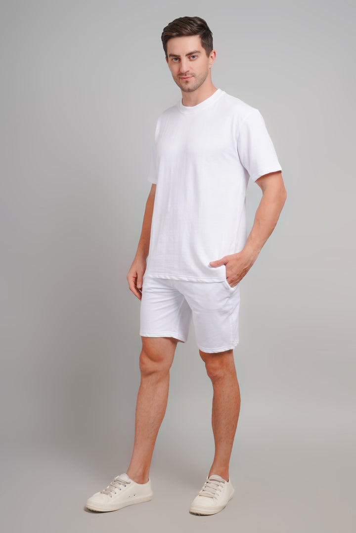 XO Celebrating Love - Men's Co-ord Sets -White