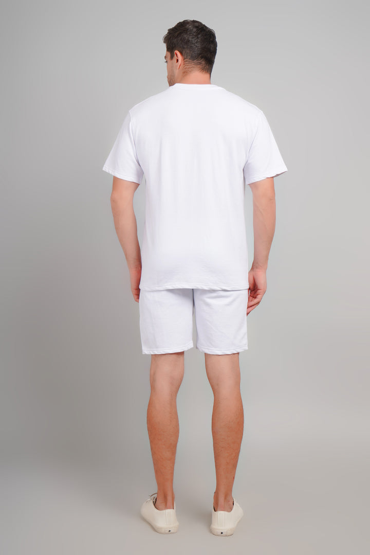 XO Celebrating Love - Men's Co-ord Sets -White