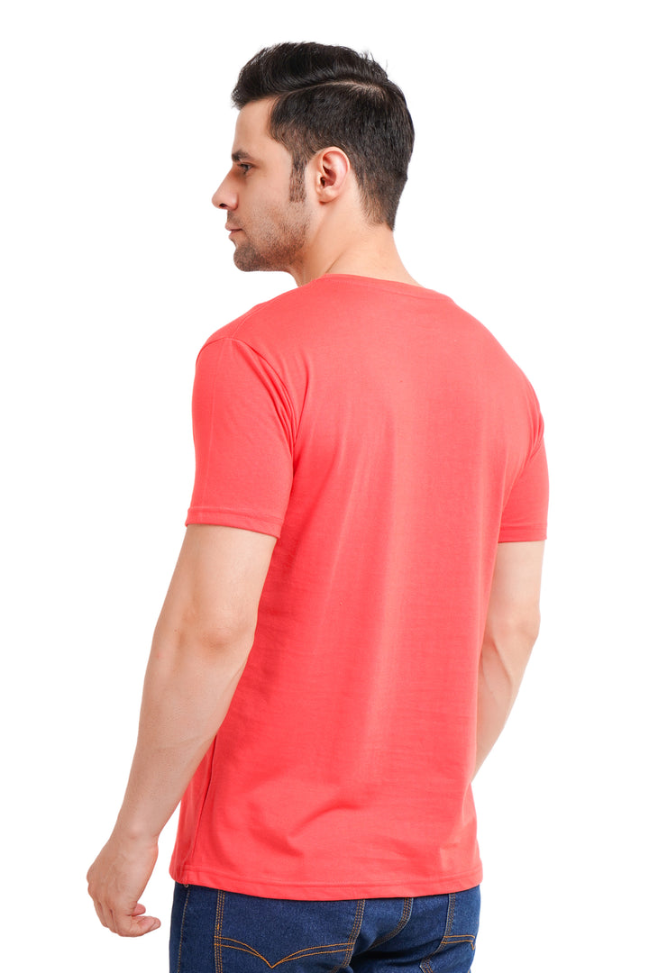 Round Neck regualr fit 180 gsm Red T shirt